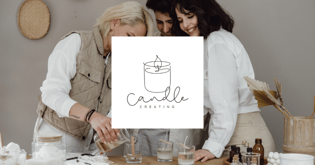 making handmade candles