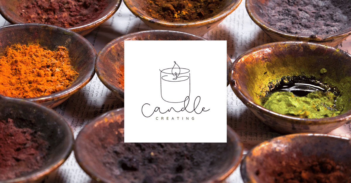 How do you make candles with natural dyes?