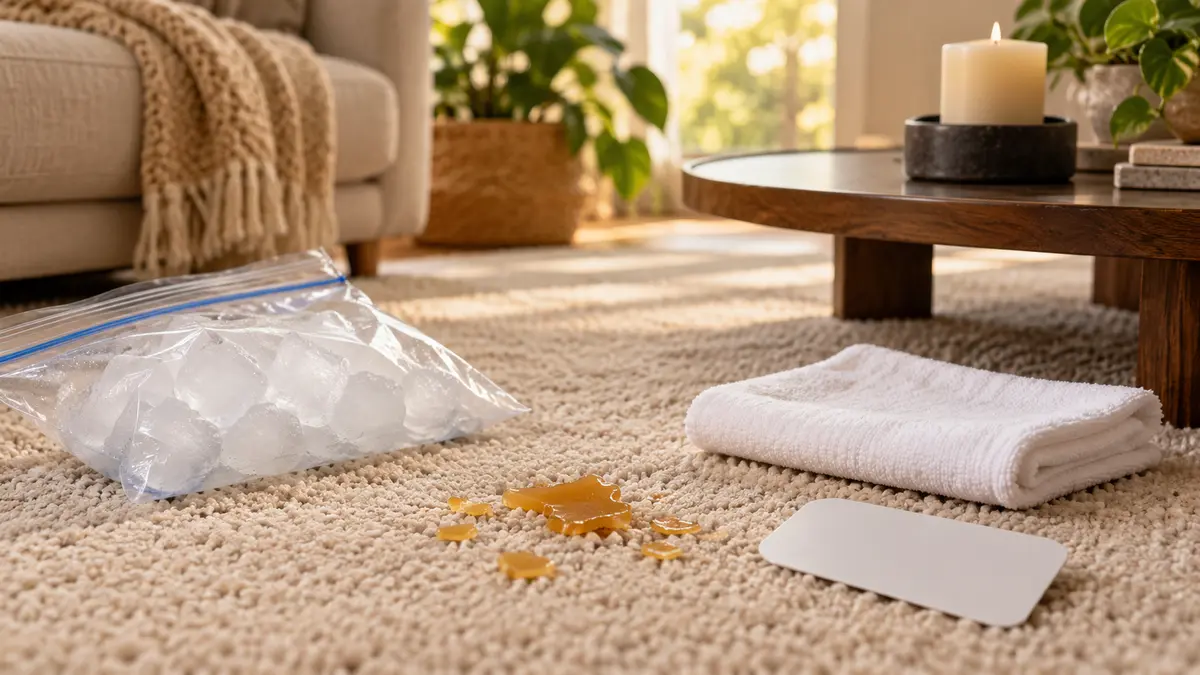 How to Get Candle Wax Out of Carpet Without Spreading It